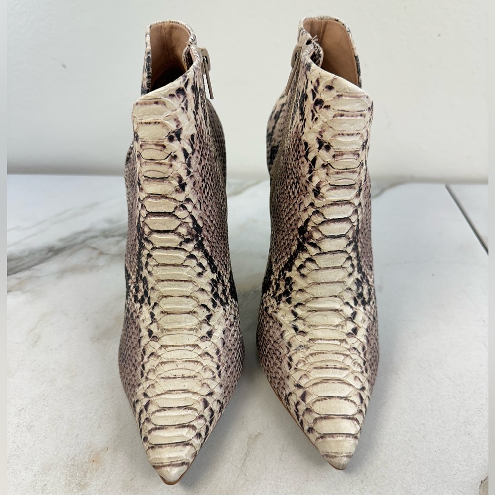 Steve Madden Decoy Snakeskin Python Stiletto Heel… - image 3